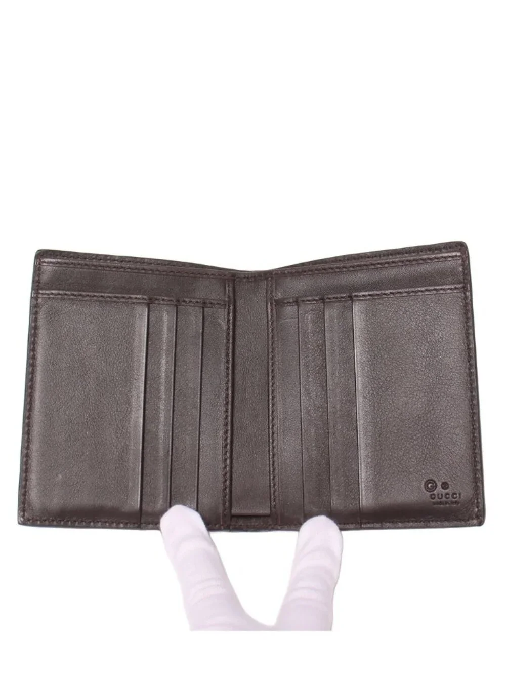 Gucci Bifold Wallet Micro Guccissima